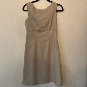//HARLOW// Light Khaki Vintage Mini Dress